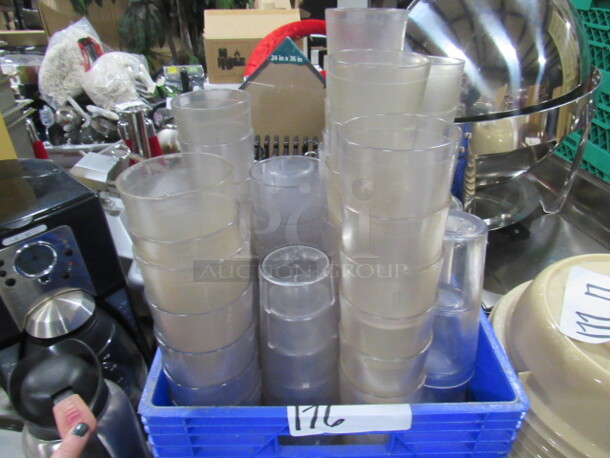 One Mega Lot Of Poly Tumblers. - Image 2 of 3