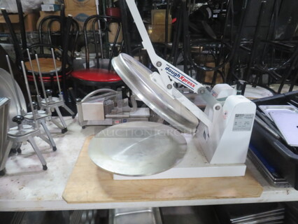 One Dough Xpress Manual Dough Press. Model# DM-18NH. $1156.00