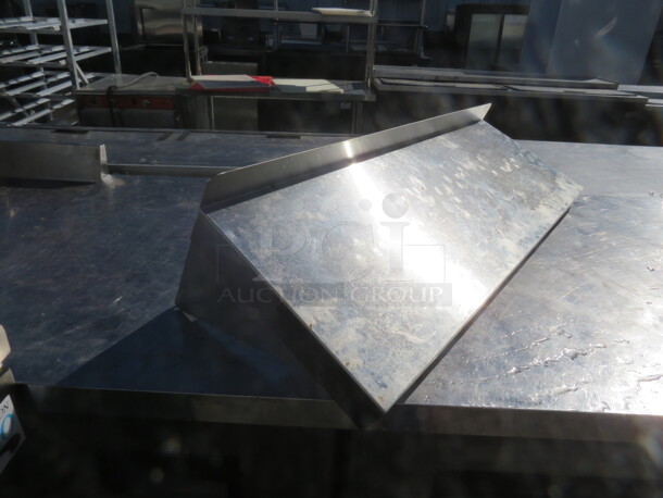 One 36X12X10 Wall Mount Stainless Steel Shelf. - Image 2 of 2
