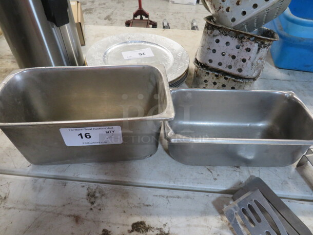 Assorted 1/3 Size Hotel Pans. 2XBID - Image 1 of 1
