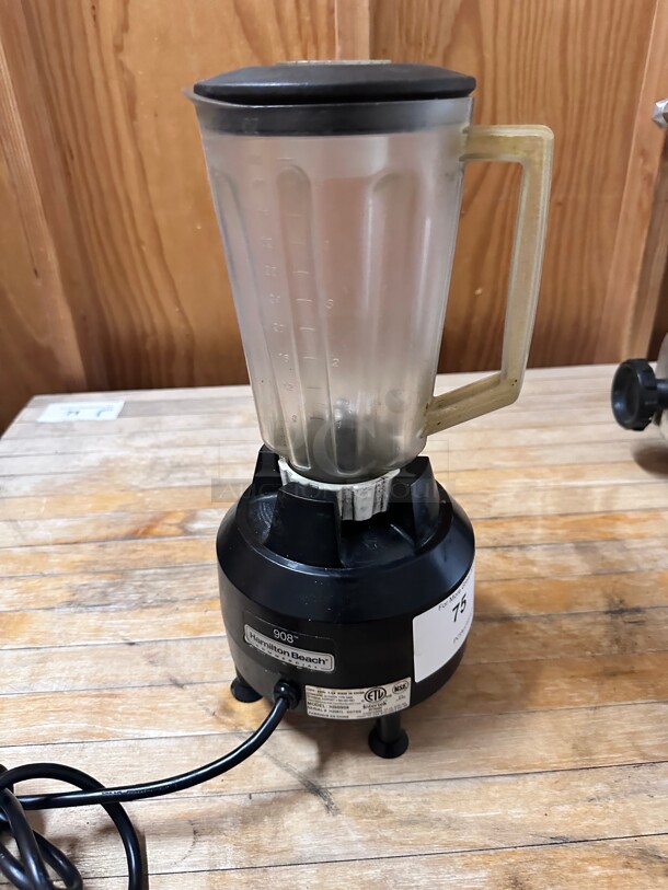 Working! Hamilton Beach 908 Commercial Bar Blender (HBB908) NSF 115 Volt NSF Tested and Working!  - Image 1 of 6
