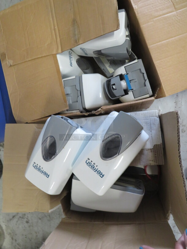 One Lot Of 16 Refresh Soap Dispenser.  - Image 1 of 1