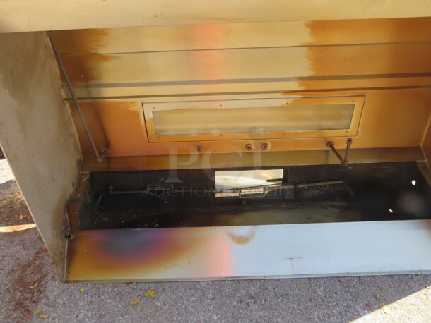One Stainless Steel Captive Air Hood System. 84X54.5X23.5 - Image 2 of 4