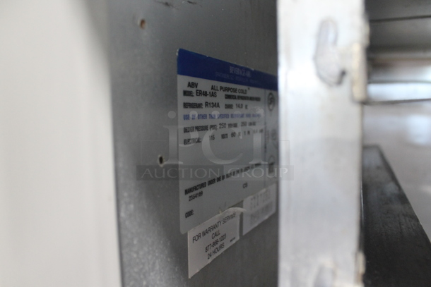 Beverage Air ER48-1AS Stainless Steel Commercial 2 Door Reach In Cooler. 115 Volts, 1 Phase. Cannot Test Due To Plug Style - Image 5 of 5