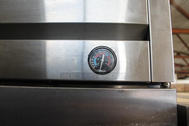 2013 True T-49F ENERGY STAR Stainless Steel Commercial 2 Door Reach In Freezer w/ Poly Coated Racks. 115 Volts, 1 Phase. Tested and Working! - Image 2 of 7