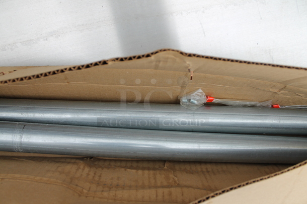 BRAND NEW SCRATCH AND DENT! Stainless Steel Right Side Clean Side Dishwasher Table w/ Legs. - Image 5 of 6