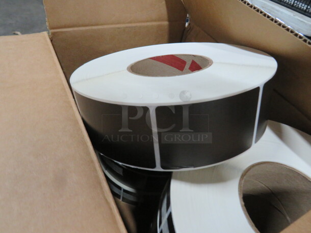 One Box Of 8 Rolls Of 2X3 Thermal Transfer Labels. 2M.  - Image 1 of 2