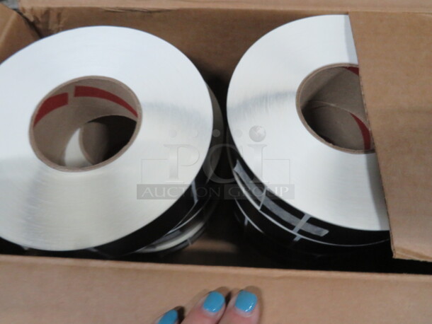 One Box Of 8 Rolls Of 2X3 Thermal Transfer Labels. 2M.  - Image 2 of 2