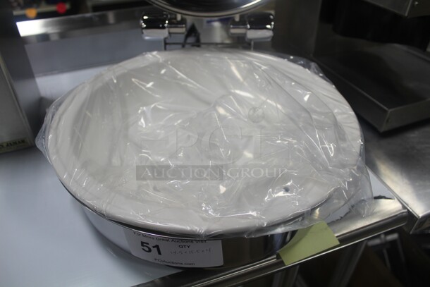 NEW! Vollrath Intrigue 6qt.Induction Chafer Dish. 15.5x15.5x4 - Image 2 of 2
