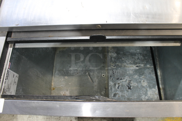 2016 True TD-36-12 Stainless Steel Commercial Back Bar Bottle Cooler w/ Sliding Lid. 115 Volts, 1 Phase. Tested and Powers On But Does Not Get Cold - Image 2 of 3