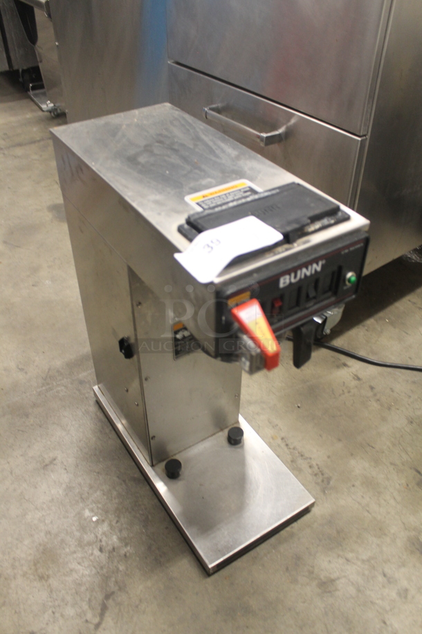 Bunn CWTF15-APS Stainless Steel Commercial Countertop Coffee Machine w/ Hot Water Dispenser and Poly Brew Basket. 120 Volts, 1 Phase.  - Image 2 of 5