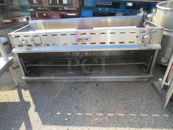 One Natural Gas Vulcan Salamander. Model# CM48-ICM. 48X18X20 - Image 1 of 1