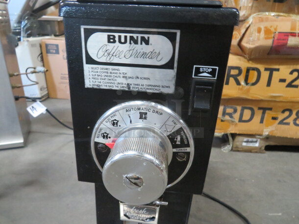One Bunn Coffee Grinder. Model# G1. 120 Volt. 7X18X22. $969.00 - Image 3 of 3