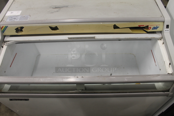 Turbo Air TGF-9F Metal Commercial Open Chest Freezer Merchandiser. 115 Volts, 1 Phase. Tested and Working! - Image 4 of 6