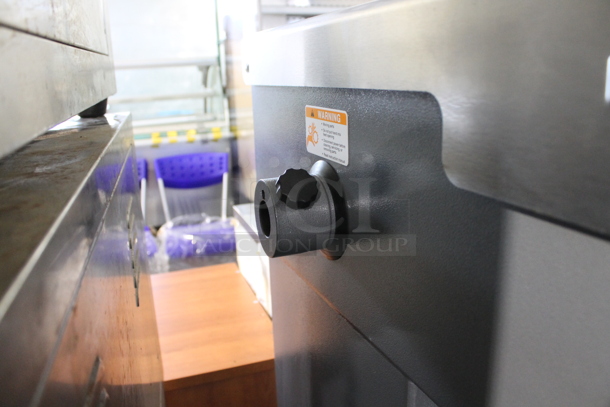 Varimlxer W60 Metal Commercial Floor Style 60 Quart Planetary Dough Mixer w/Stainless Steel Mixing Bowl, Bowl Guard and Paddle Attachment. 208 Volts, 3 Phase.  - Image 8 of 11