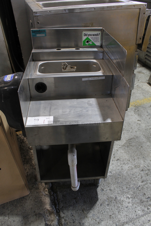 SupremeMetal Stainless Steel Commercial Sink. 
