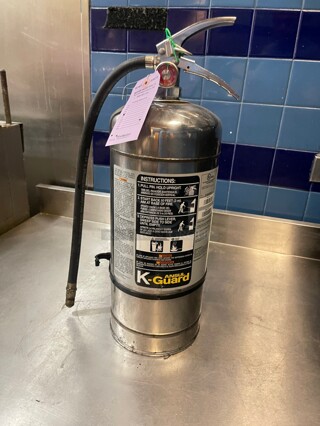 Working! Ansul® Model K01-3 Sentry® 6 Liter Commercial Fire Extinguisher NSF Full Charge