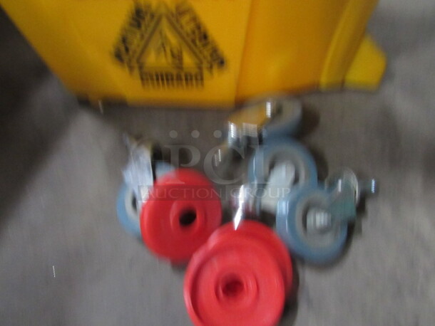 One NEW Mop Bucket And Wringer. Assembly Required. - Image 2 of 2