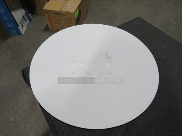 One Box Of 18 Inch Cardboard Circles.  - Image 1 of 1