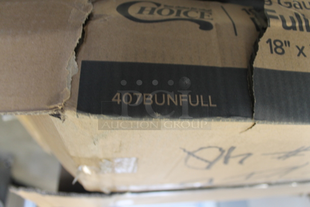 12 BRAND NEW SCRATCH AND DENT! Choice 407BUNFULL Metal Full Size Baking Pans. 12 Times Your Bid! - Image 7 of 7