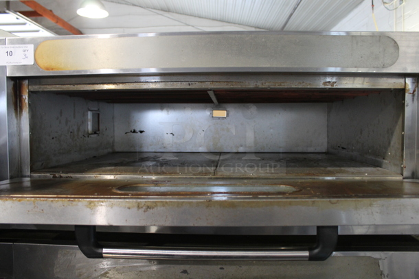 3 2016 YXD-20C Stainless Steel Commercial Electric Powered Single Deck Bakery Ovens. 220 Volts, 3 Phase. 3 Times Your Bid! - Image 4 of 11