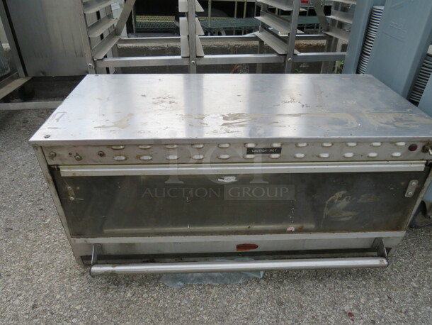 One Hatco Warmer. Model# GRJW-4P. 120 Volt. 900 Watt. 32.5X17X15 - Image 1 of 2