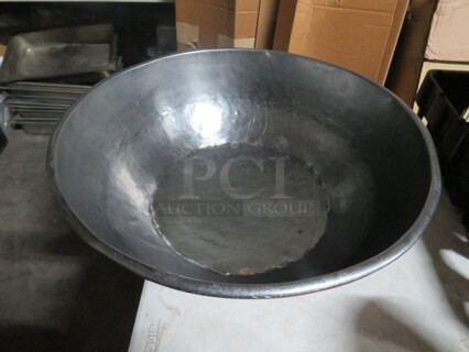 One 17.5 Inch Stainless Steel Mixing Bowl.