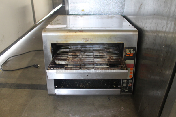 Star Holman QCBE-3-950H Stainless Steel Commercial Countertop Conveyor Toaster Oven. 208 Volts, 1 Phase.  - Image 1 of 5