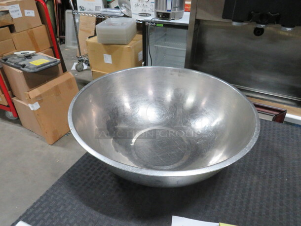 One 16 Inch Stainless Steel Mixing Bowl.  - Image 1 of 1