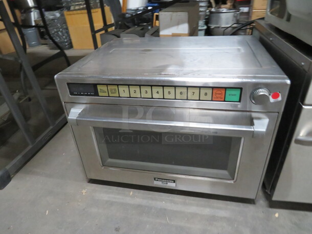 One Panasonic Pro II Microwave. 26X24X19 - Image 1 of 2