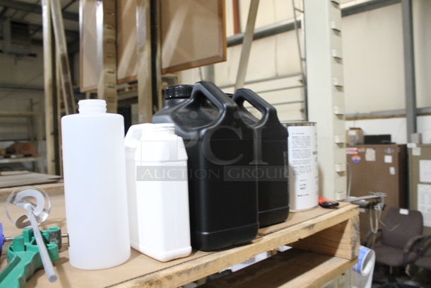 ALL ONE MONEY! TWO PALLET LOT of Various Items Including Poly Jugs and Cardboard.  BUYER MUST REMOVE. - Image 6 of 7