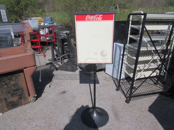 One Coca Cola Sign.  - Image 1 of 1