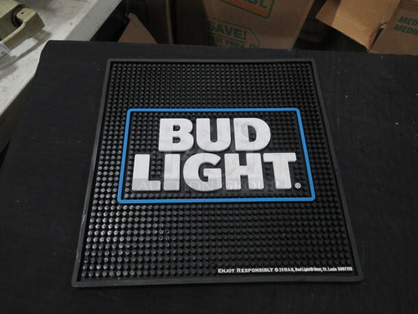 One 12X12 Bud Light Bar Mat. - Image 1 of 1