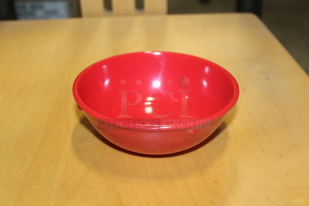 NEW IN BOX! 5 Boxes (48 Count Each) Carlisle Red 14oz Nappy Bowls. 240X Your Bid!   - Image 1 of 2