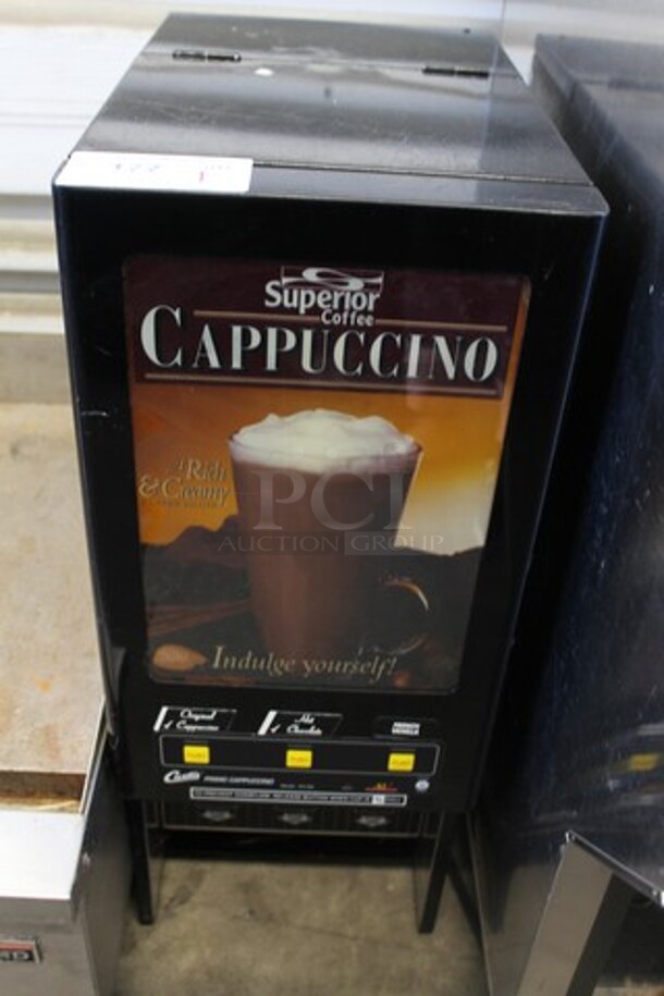 Curtis SCPC-3D-10-02 Metal Commercial Countertop Cappuccino Machine. 120 Volts, 1 Phase. 