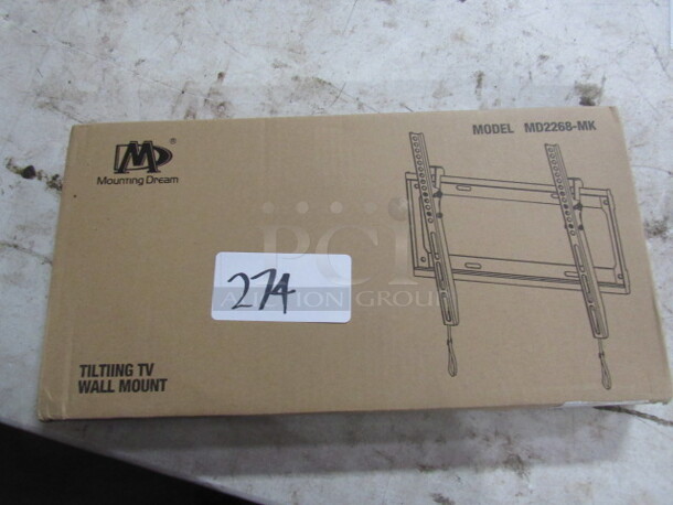 One NEW TV Tilting Mount. #MD2268-MK