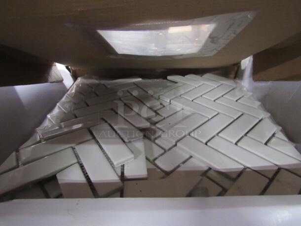 One Lot Of 10 NEW Full Boxes And 1 Opened Box Of Festival Wall Tile. - Image 1 of 3