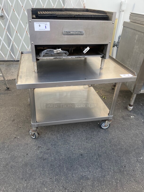 Clean! Commercial Heavy Duty Stainless Steel Equipment Stand On Casters - Image 4 of 9