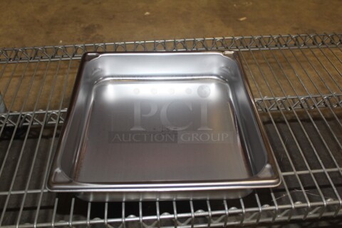 NEW! 6 Vollrath 2/3 Size x 2.5" Stainless Steel Perforated Insert/Pans. 6X Your Bid! 