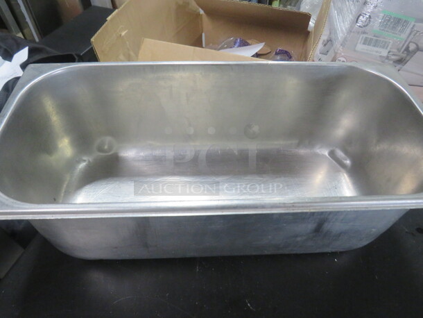 Stainless Steel Hotel Pan. 14X6.5X4.5. 2XBID - Image 2 of 2