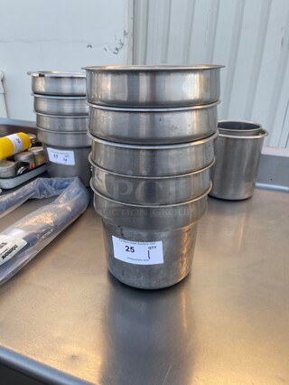 Stainless Steel Commercial Containers 