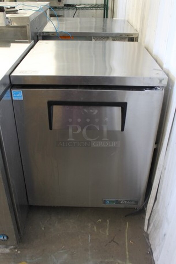 2019 True TUC-24-HC Stainless Steel Commercial Single Door Undercounter Cooler. 115 Volts, 1 Phase. Tested and Working!