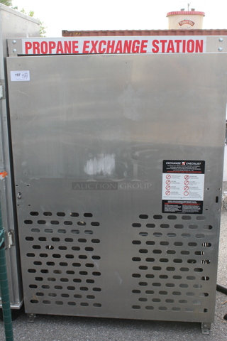 Stainless Steel Commercial Propane Tank Case / Cage.
