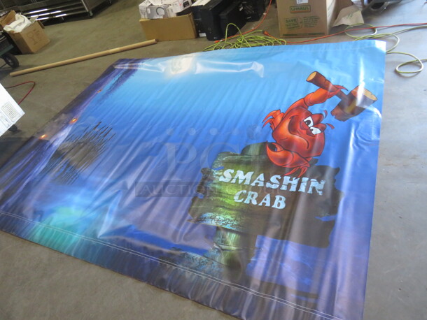 120X96 Crab Shack Sign. - Image 1 of 2