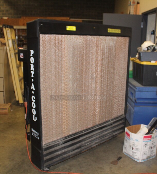 FABULOUS! Port A Cool Model PAC2K36HPVS Portable Evaporative Cooling Unit. 62X32X67. 115V/60Hz. Working When Pulled! 