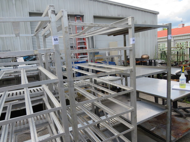 One Aluminum Rack. 25X35X70 - Image 1 of 1