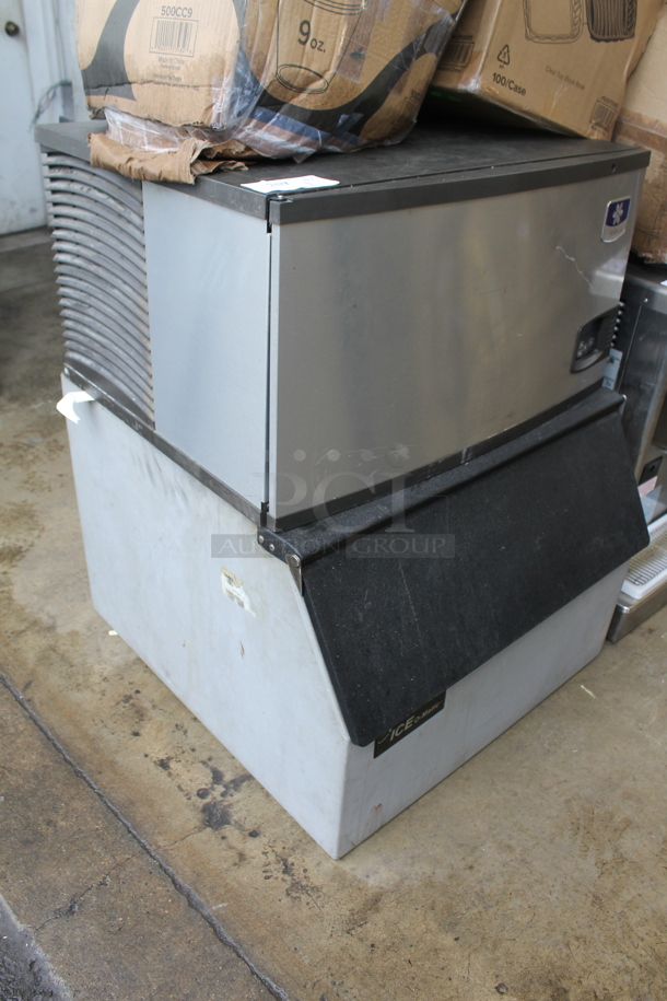2017 Manitowoc IY0304A-161 Stainless Steel Commercial Ice Head on Ice-O-Matic B25PP Bin. 115 Volts, 1 Phase.  - Image 2 of 5