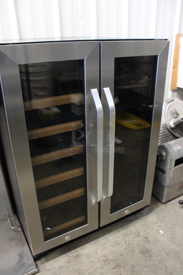 Lanbo Model LB36BD Metal 2 Door Wine Chiller. 110-120 Volts, 1 Phase. 24x23.5x34. Tested and Working! - Image 2 of 5