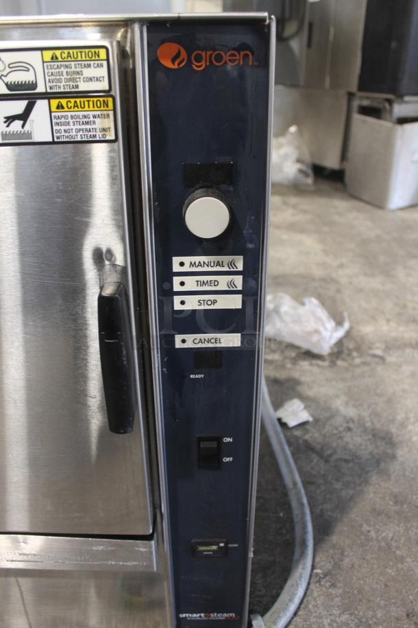 Groen Stainless Steel Commercial Electric Powered Single Compartment Steam Cabinet. 230 Volts.  - Image 3 of 7