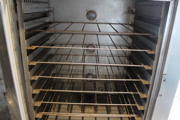 Nu Vu SUB-123P Stainless Steel Commercial Electric Powered Floor Style Oven Proofer on Commercial Casters. 208 Volts, 3 Phase.  - Image 4 of 6